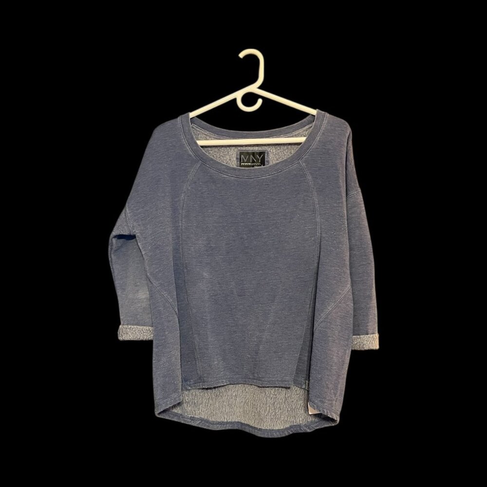 DKNY: Women's Large: Blue Long Sleeve Sweater